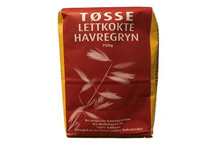 Havregryn lettkokte 12x750g